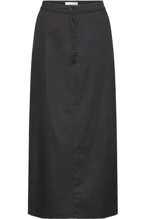 SELECTED Slfmary Mw Maxi Skirt D2 Black