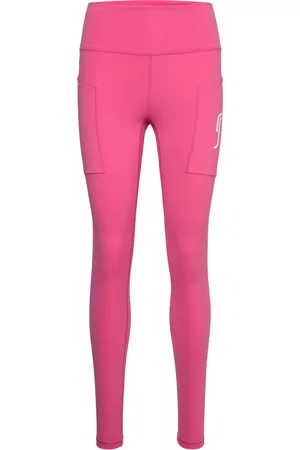 RS Sports Kvinder Tights - Women’s Side Pocket Tights Pink