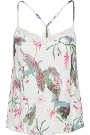 Hunkemöller Cami Woven Cheetah Jungle White