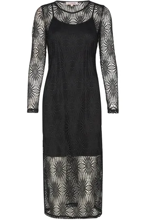 A-View Sky Dress Black