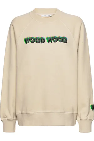 WoodWood Leia Logo Sweatshirt Beige