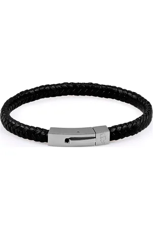 EDD Leather Bracelet Singel Black