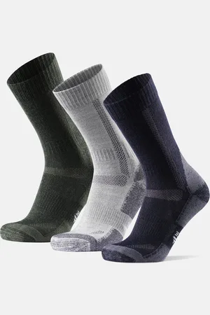 DANISH ENDURANCE Hiking Classic Socks 3-Pack Patterned