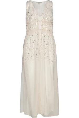 AllSaints Robyn Emb Dress White