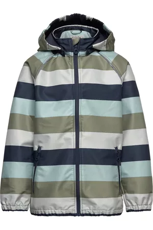 Minymo Mænd Outdoorjakker - Softshell Jacket Stripe Patterned