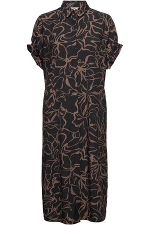Object Objtiana Ss Shirt Dress A Ss Fair 22 Black