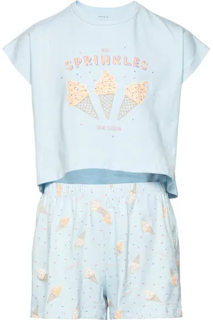 NAME IT Nkfnightset Cap Icecream Blue