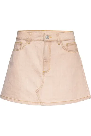 Holzweiler Pluto Denim Skirt Beige