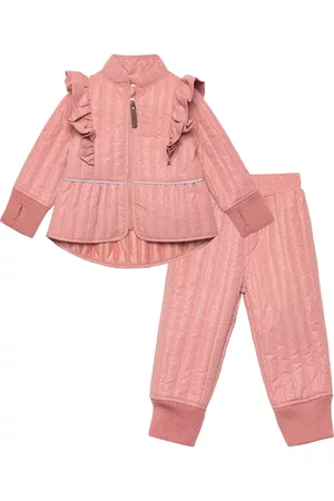 EN FANT Kvinder Outdoorjakker - Thermal Set Glitter Pink