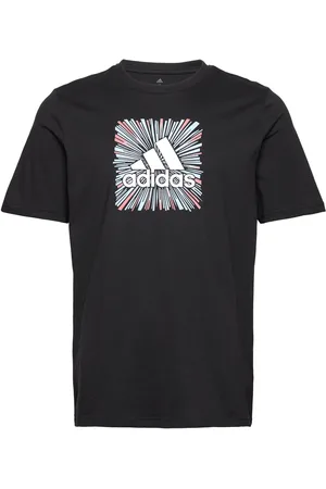 adidas Sport Optimist Sun Logo Sportswear Graphic T-Shirt Black