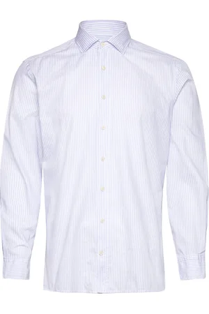 Hackett Washed Twill Stripe Blue