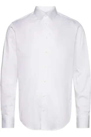 BOSWEEL SHIRTS EST. 1937 Slim Fit Mens Shirt White