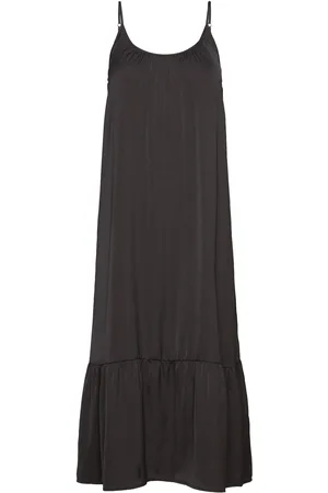 Rosemunde Recycle Polyester Strap Dress Black