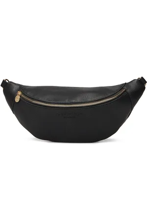 Rosemunde Cross Shoulder Bum Bag Black