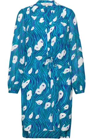 Diane von Furstenberg Dvf Sonoya Dress Blue