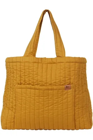 Fabelab Quilted Tote Bag - Ochre Yellow