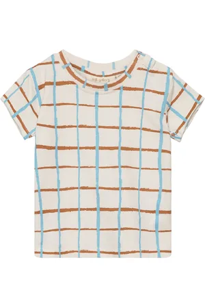 Soft Gallery Sgjared Check Ss Tee Patterned