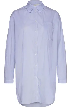Notes Du Nord Harmony Stripe Shirt Blue