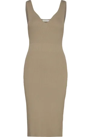 Notes Du Nord Hollie Knitted Dress Beige