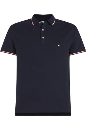 Tommy Hilfiger 1985 Rwb Tipped Slim Polo Navy