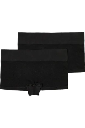 LMTD Nlfkailey Rib Hipster 2Pack Noos Black