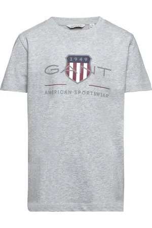 GANT Archive Shield Ss T-Shirt Grey