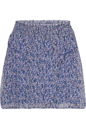 Dante 6 D6Lucky Star Mini Print Skirt Blue
