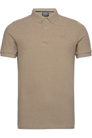 Superdry Classic Pique Polo Beige