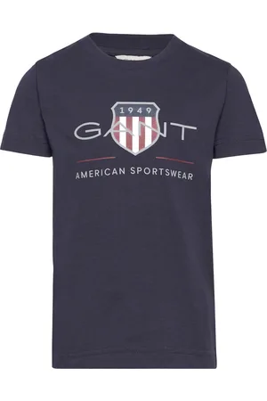GANT Archive Shield Ss T-Shirt Navy