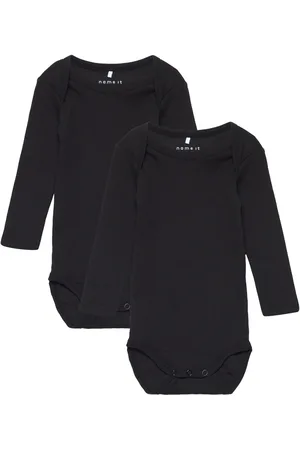NAME IT Nbnbody 2P Ls Solid Black Noos Black