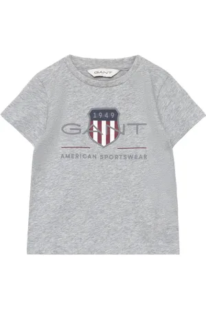 GANT Archive Shield Ss T-Shirt Grey