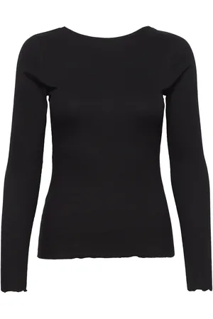 A-View Florine L/S Top Black