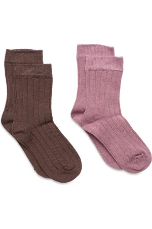 Minymo Ankle Sock - Rib Patterned