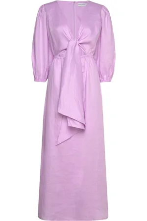 FAITHFULL THE BRAND La Mia Maxi Dress Purple