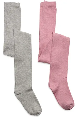 Minymo Stocking W. Lurex Patterned