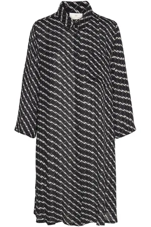 Kaffe Kamarita Amber Shirt Dress Black