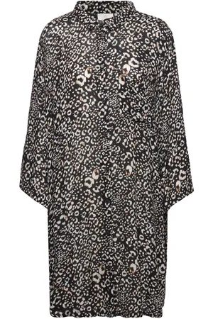 Kaffe Kamarita Amber Shirt Dress Black