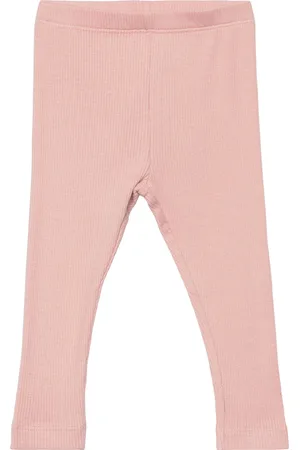 Minymo Leggings Rib Pink