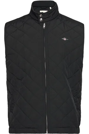 GANT Quilted Windcheater Vest Black