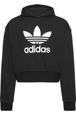 adidas Cropped Hoodie Black