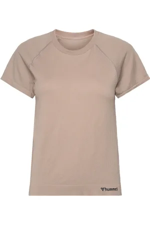 Hummel Hmlmt Flow Seamless T-Shirt Brown