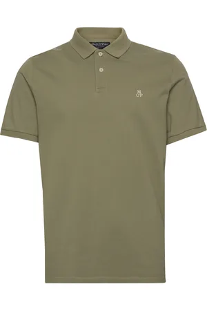 Marc O’ Polo Polos Short Sleeve Khaki