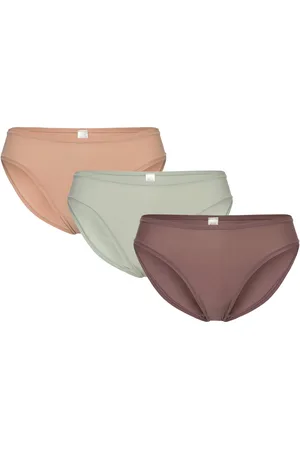 Lindex Brief 3 P Carin Bikini Reg 36 Brown