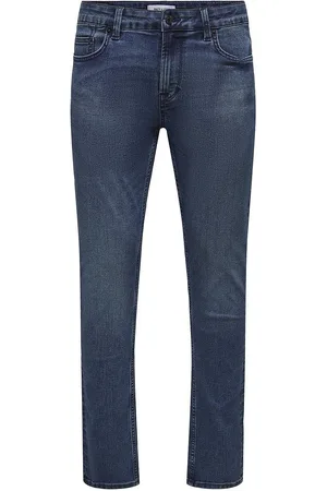 Only & Sons Onsloom Slim Blue Black 6454 Jeans Vd Blue