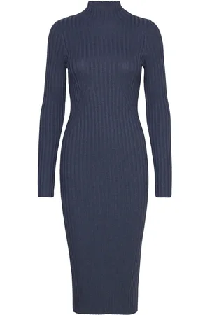 Norr Karlina Ls Dress Blue