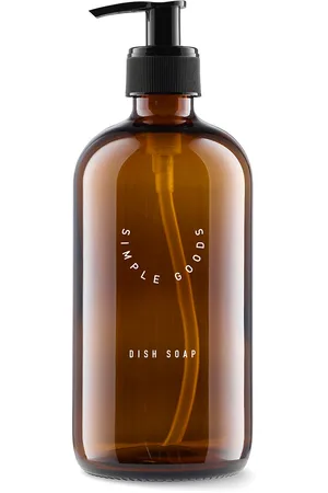 Simple Empty Glass Bottle Dish Soap 500 Ml