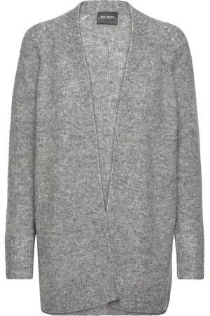 Mos Mosh Thora Long Cardigan Grey