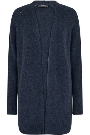 Mos Mosh Thora Long Cardigan Navy