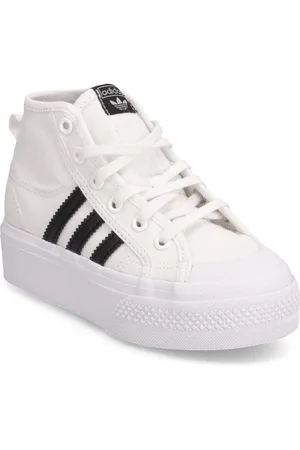 adidas Nizza Platform Mid Shoes White