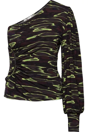 Gestuz Shevygz P Shoulder Blouse Green